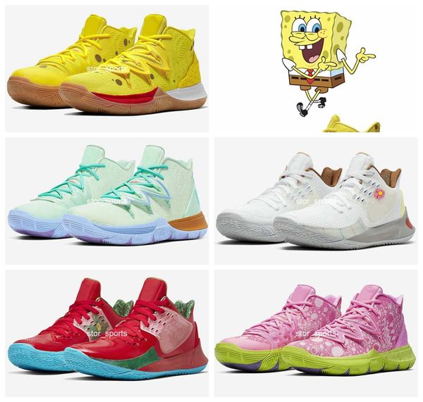 

2019 kyrie ponge bob men ba ketball hoe 5 trainer kyrie irving 5 quidward mountain oreo friend patrick port neaker ize36 46