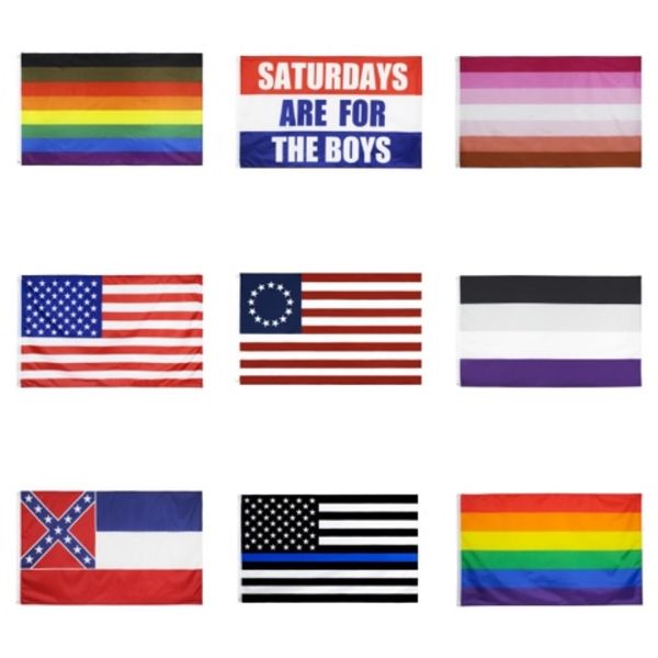 

fashion trump 2020 flag 90*150cm creative donald keep america great digital print usa banner home party decor#401