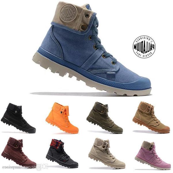 

new original mens palladium brand boots womens designer sports red white winter sneaker casual trainers luxury ace boots