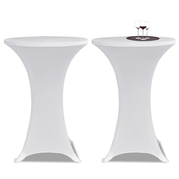 

vertical covers for table 4 pcs 60 cm elastic white other home textile
