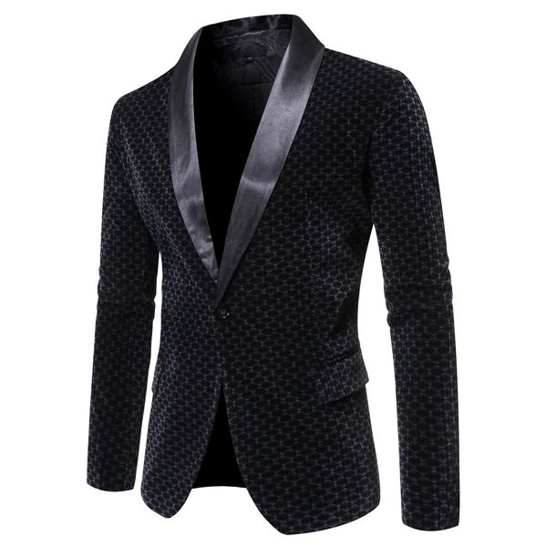

jaycosin jacke for men's stylish casual coat patchwork business wedding party suit winter thin outwear coat suit male tshirts, White;black