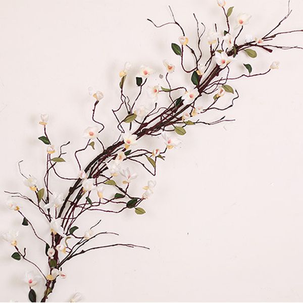 

decorative artificial silk flower fake plant magnolia 24 magnolia vines supplies