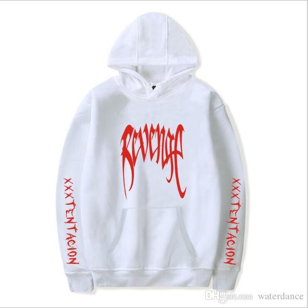 

xxxtentacion памятными балахон мужчины женщины с капюшоном свитер мальчиков девочек свитер толстовки молодежи хип-хоп уличной подростков кур, Black