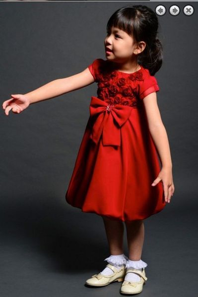 

2020 топ фьюжн fantasia infantil свадьбы свадебные платья первое причастие дети рождество cap sleeve pageant девушки цветка, Red;yellow