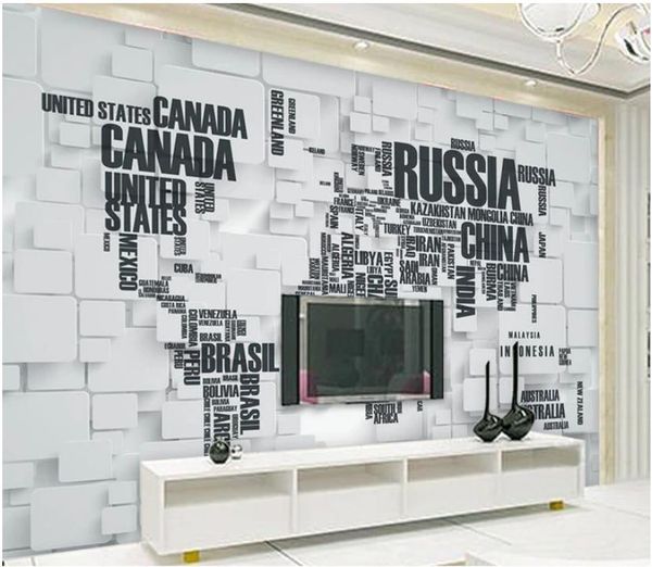 

custom 3d silk p wallpaper mural 3d mural world map living room tv sofa background mural wallpaper decoration papel de parede