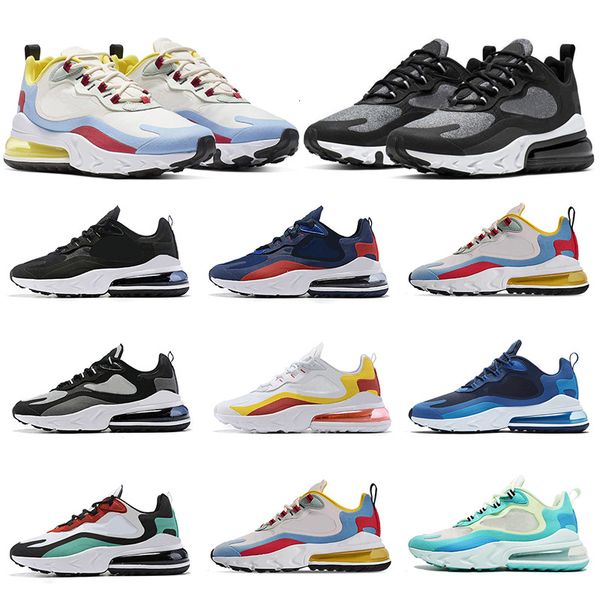 

2019 new release react element cushion running shoes mens designer sneakers bauhaus optical red whtie black mens trainers training shoes nik