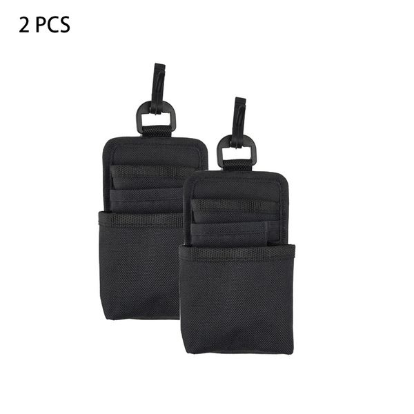 

oxford cloth storage bag pouch multi pockets keys car vent holder documents organizer line hole hanging practical hook