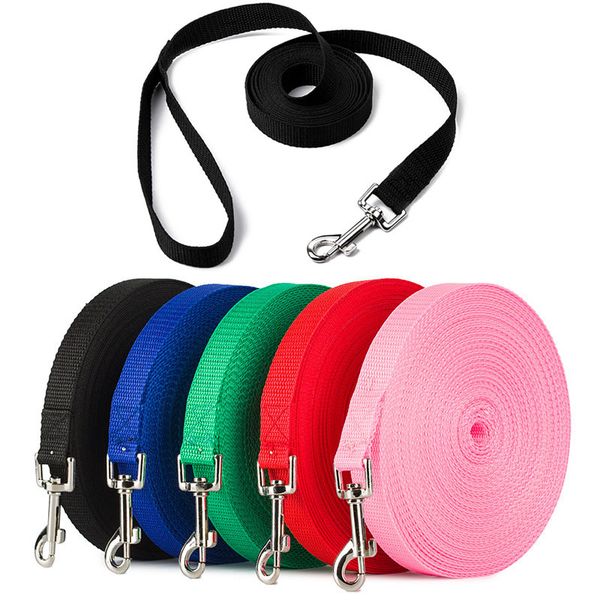 

pet dog leash nylon leash for dogs 1.8m 3m 4.5m 6m 9m walking training cats dogs harness collar strap belt