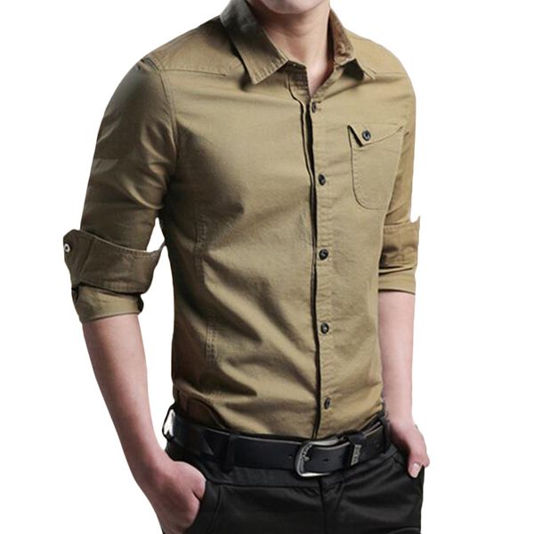 

autumn men shirts slim fit casual long sleeve turn down collar striped print men dress shirts blouse camisas hombre, White;black