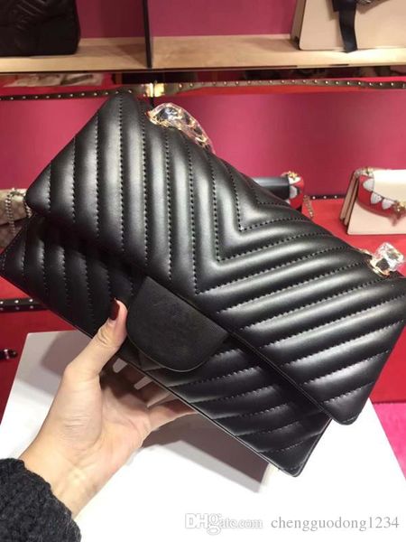 

Female me enger vintage bag houlder luxury for women a lant ling genuine leather de igner handbag tote with brand chain