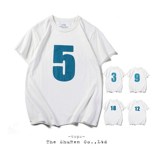 

digital printing t-shirt 2019 summer new men's short-sleeved t-shirt heavy cotton retro art young men'st-shirt, White;black