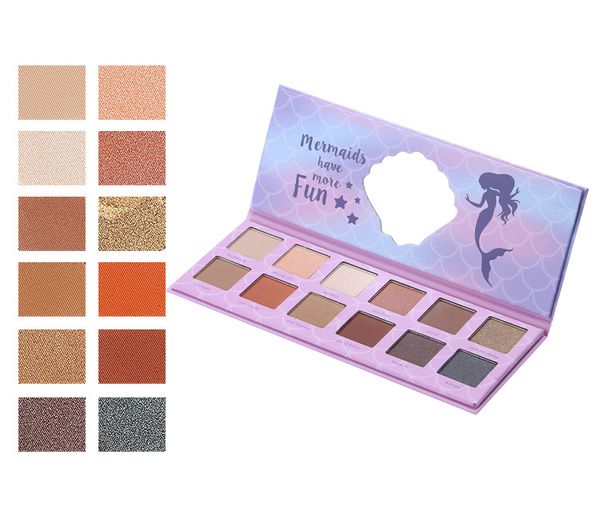 

15 color matte pigment eyeshadow palette makeup set shimmer nude eye shadow earth color smoky eyes glitter cosmetics