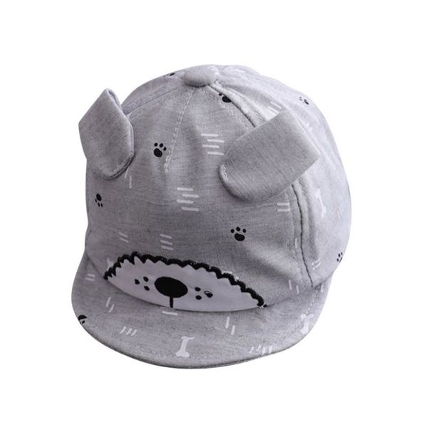 

детские дети унисекс бейсболка новая шляпа мультфильм медведь шаблон регулируемая бейсболка мода дети солнце шляпа 0-6 месяцев, Yellow