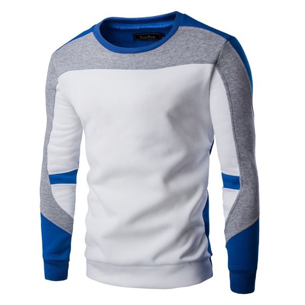 

zogaa winter autumn men's sweater guys boys cotton hip-hop patchwork stitching sweaters male casual warm sweaters drop shipping, White;black