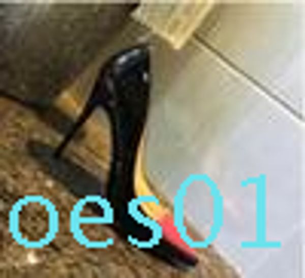 

new heart-shaped fashionable and luxurious lady's red-soled high heels, patent leather party wedding shoes original box, Black