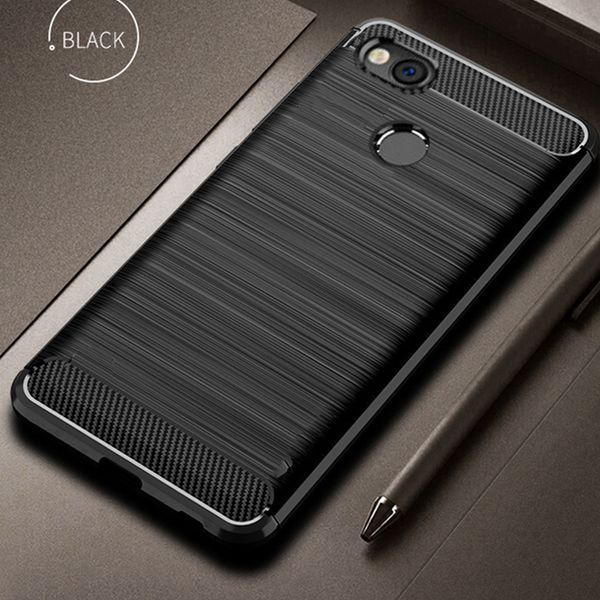 

for xiaomi redmi 4x case classic carbon fiber cover shockproof phone case for redmi 4 x cover 360 full protection bumper shell