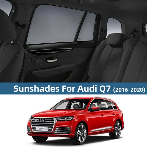 

для q7 боковое стекло автомобиля зонтики 2016-2020 сетчатые автомобилей козырек от солнца занавес