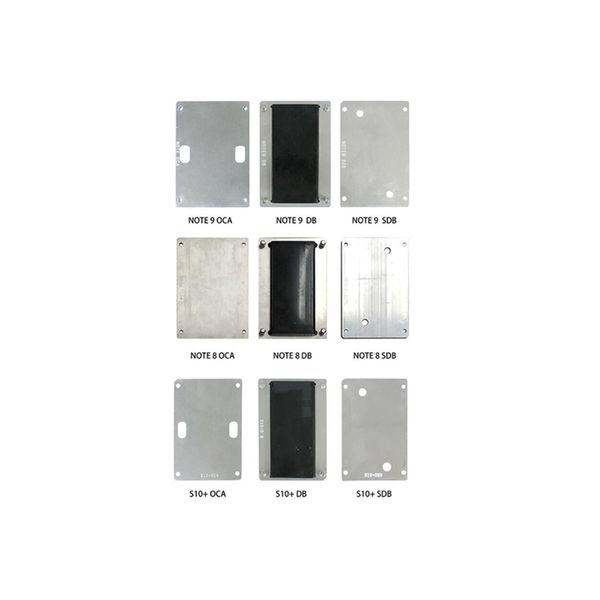 

latest updated curved lcd glass oca screen laminating alignment moulds use for samsung s7 s8 s8+ s9 s9+ s10 s10+ note 8 note 9