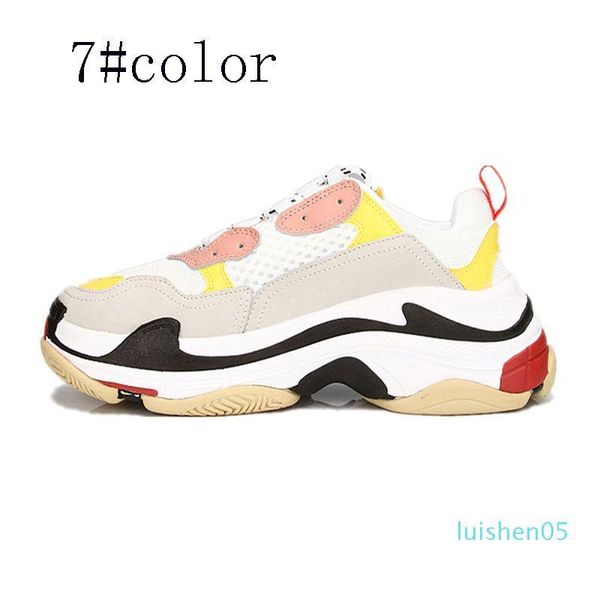 

designer shoes fashion paris 17 fw casual of triple s sneaker mens women black pink white sports sneakers size 36-45 al05