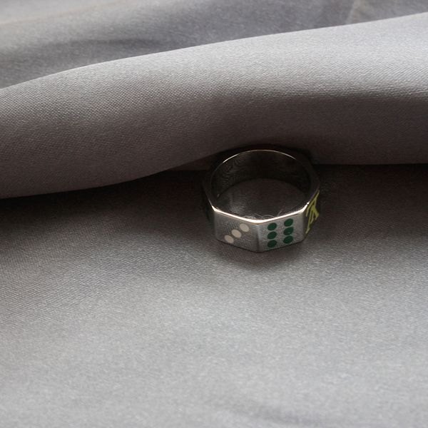 

square ring band women vintage handmade jewelry for patry luxurious, Silver