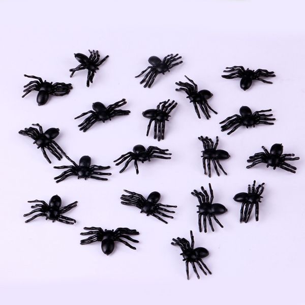 

100x new паук trick шутки игрушки партии halloween реалистичная prop decor