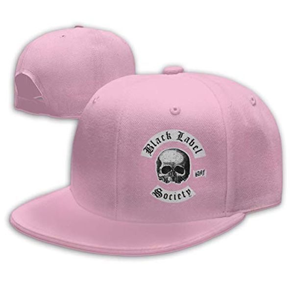 

черный ярлык общества классический череп логотип унисекс бейсболки snapback регулируемая летняя шляпа 5 цветов хип-хоп встроенная крышка мод, Blue;gray