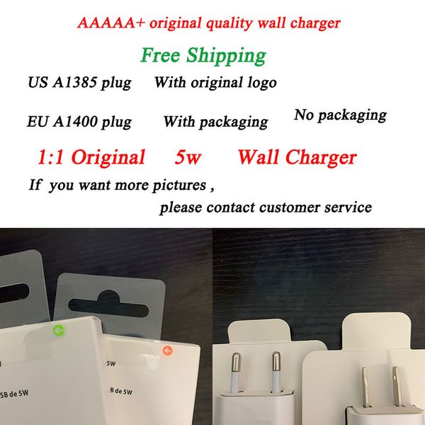 

ac адаптер питания зарядное устройство стены адаптер oem качество 5w 5v 1a useu разъем usb зарядка a1385 a1400 с коробочный