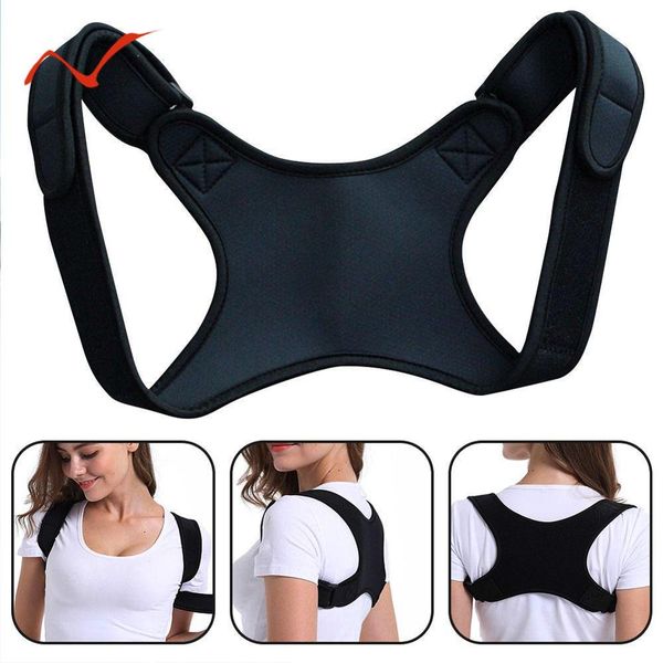 

2020 new adjustable hunchback posture correction belt back shoulder spinal back support belt pain relief corrector brace