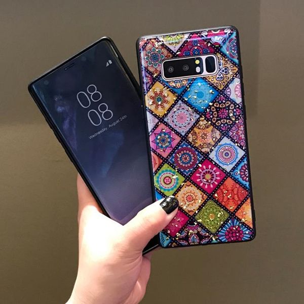 

vintage ethnic style phone case for samsung note10 note10p note9 note8 s10 s10p s10e designer for iphone xr xs max x/xs 7p/8p 7/8 tpu cover