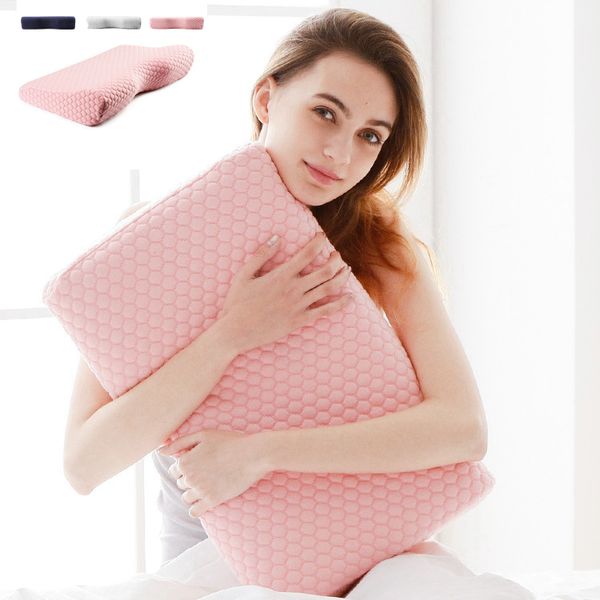 

contour memory foam pillow orthopedic sleeping pillows ergonomic cervical pillow cushion for neck pain for side sleeper