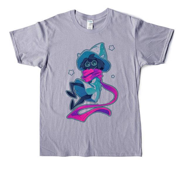 

deltarune ralsei game funny men t shirt dark kingdom anime cotton o'neck t-shirts for male short sleeve casual tees s-xxxl printing, White;black