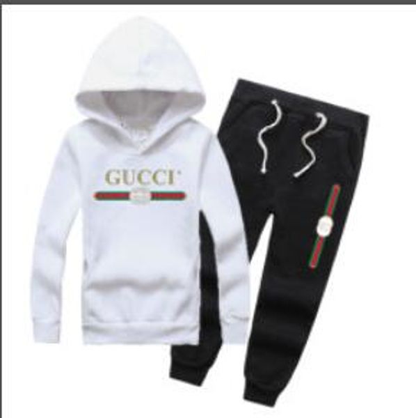 

Spring new luxury logo de igner boy girl t hirt pant two piece uit kid brand children 039 2pc cotton clothing et 3 8 age