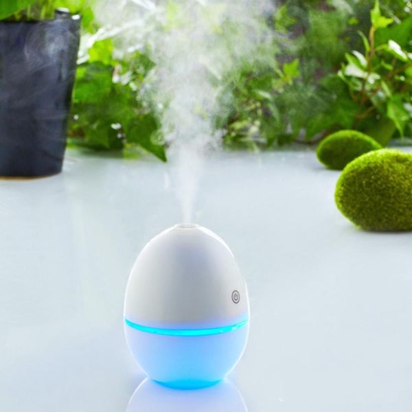

air purifier atomizer diffuser 50ml egg shaped ultrasonic humidifier usb portable atomizer for office