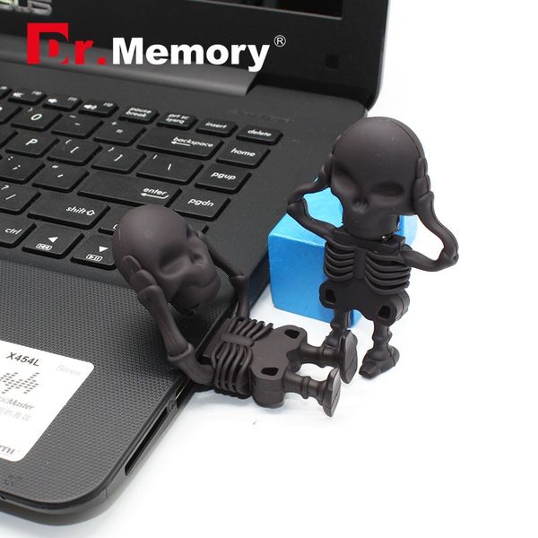 

dr.memory usb flash drive cool 64 gb/32 gb/16 gb/8 gb usb 2.0 64gb/32gb skeleton usb flash memory pen drive stick captain america pen drives