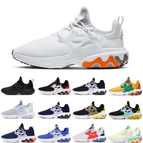 

classic presto react men women running shoes dharma triple black barely volt phantom red outdoor mens trainers sports sneakers size 36-45