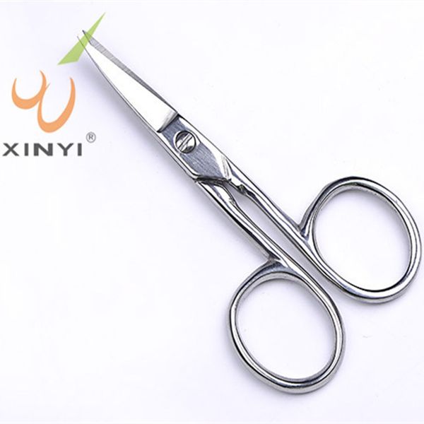 

tationery shear all stationery stainless steel high-grade eyebrow barbershop nose hair scissors haircutting curved chunkers