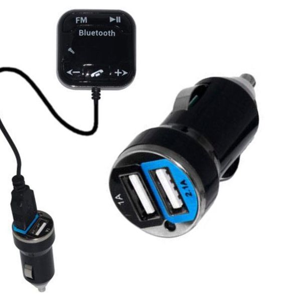 

автомобильный аудиоприемник с микрофоном громкой связи fm передатчик мини приемник поддержка tf карты с двойным usb