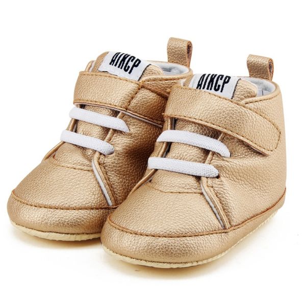 

малыш новорожденный ребенок обувь первая уолкер осень зима мода pu кожа младенца дети мальчик девочка мягкой подошвой sneaker 0-12m