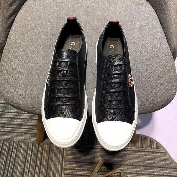 

ka26new limited edition french series high-end men s casual shoes, men s boots fashion sports shoes, original shoebox delivery 38-44, Black