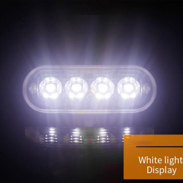 

vehemo side light 12v 4led auto indicator light width lamp waterproof marker warning cars