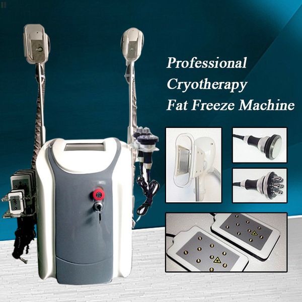 Máquina de gravação de congelamento de gordura de gordura Crioterapia Face Ultrassom RF LIPOSUÇÃO LIPO LASER MACHINE RESPAÇÃO FAST
