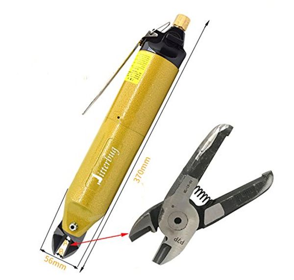 

jitterbug pneumatic air nipper ym480 p7p heavy duty blade 3ga 6mm copper wire air shear cutter tools