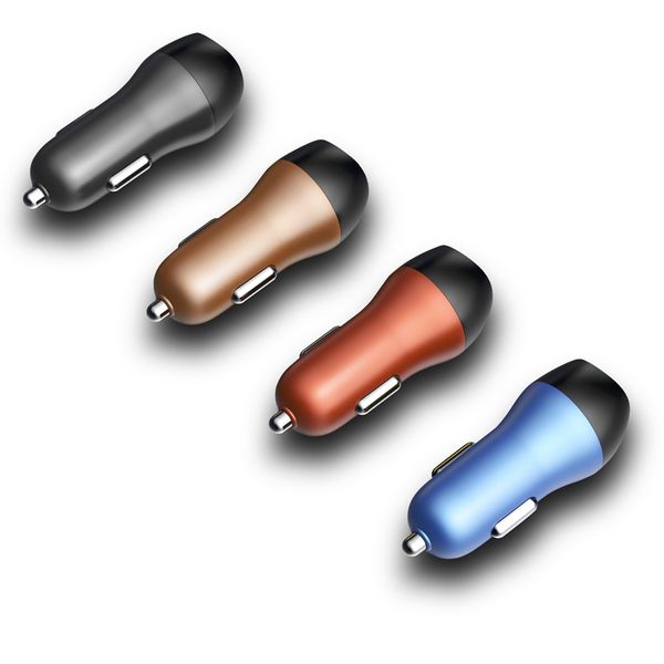 

universal dual usb car phone charger adapter 2 port quick charge adapter for car styling mobile phone accessories