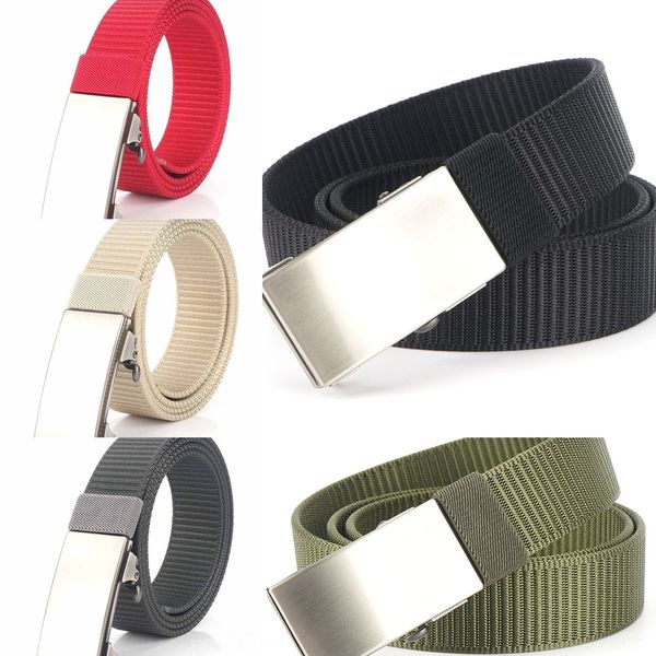 

2020 automatic buckle inner belt men's belt casual all-match and jeans jeans frosted black, Black;brown