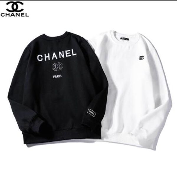 

2019 new men's designer hoodie sweatshirt designer pullover sweatshirt brand men's pullover long-sleeved fashion hoodie, Black