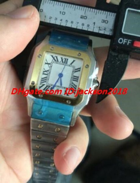 

men watch wristwatch medium w2sa0007 35mm automatic white dial stainless steel bracelet luxury watch ing, Slivery;brown