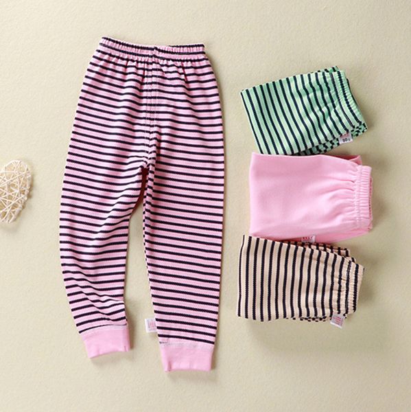 

children's pants long panties striped boys girls kids clothing soft cotton sport wear a014 toddler baby spring clothes pants, Blue