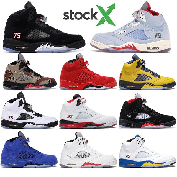 

со свободными носки горячих mens 5 5s баскетбол обувь кроссовки island green замша trophy room мичиган крылья олимпийских бред прибытие спор, White;red