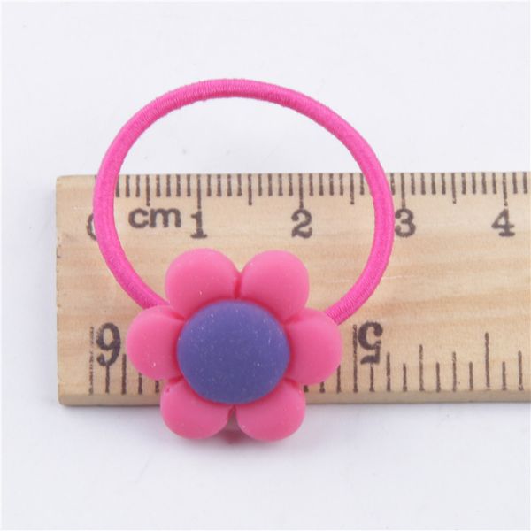 

militia green rubber band hair ties elastics hair band assorted colors baby girls kids panino per capelli elastico sweet07 dlaud