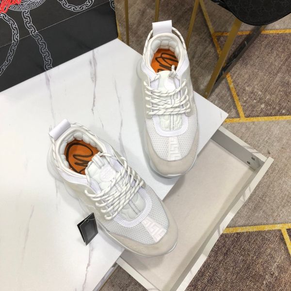 

2020 est style high-end luxury men's casual sports shoes fashion casual brand platform men's shoes unique vintage pattern size 38, Black